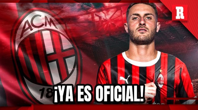¡Oficial! Santiago Giménez es nuevo jugador del AC Milan