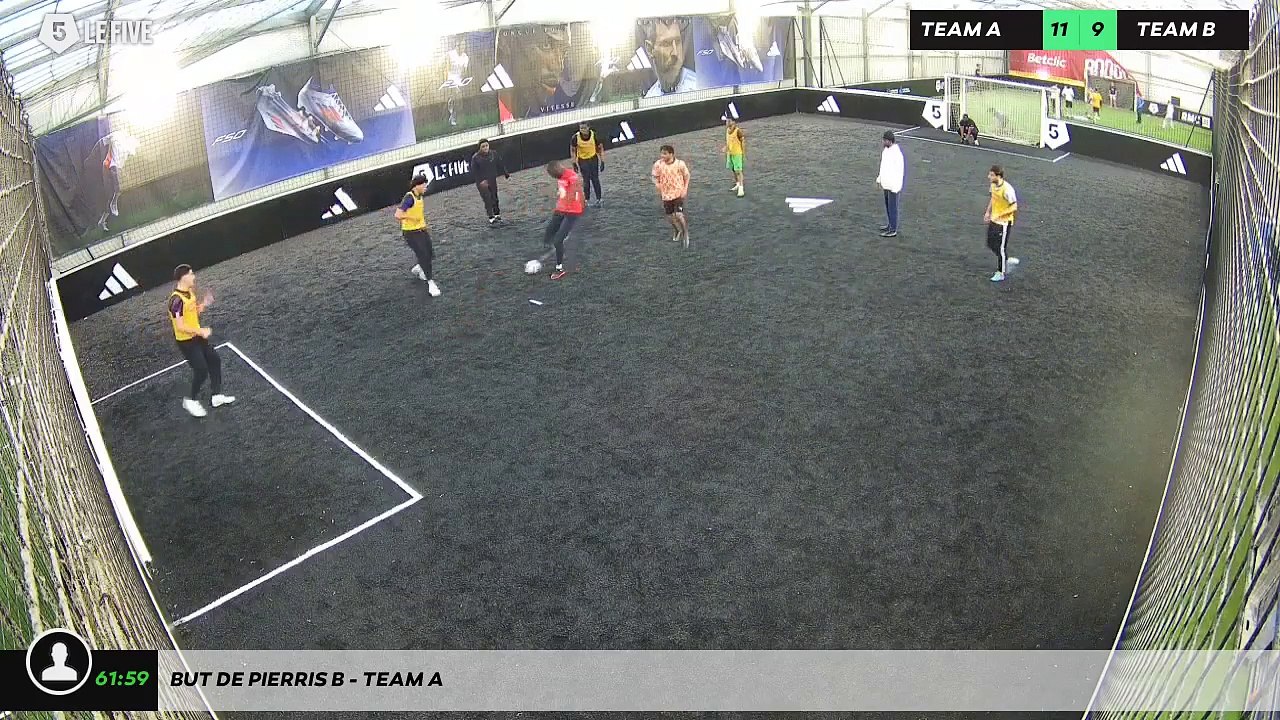 But de Pierris B - Team A