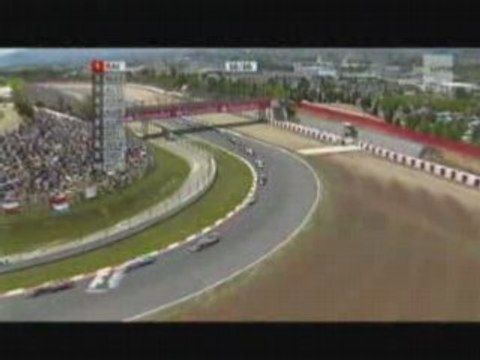 Départ Sutil Vettel