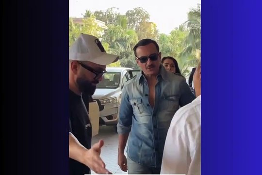 Saif Ali Khan चाकू कांड के बाद फाइव स्टार होटल में हुए स्पॉट, सामने आया वीडियो