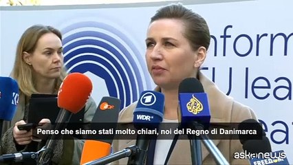 Ue, la premier danese Frederiksen: la Groenlandia non è in vendita