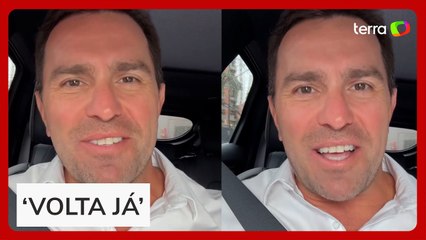 Rodrigo Bocardi publica vídeo dando pistas de retorno à TV