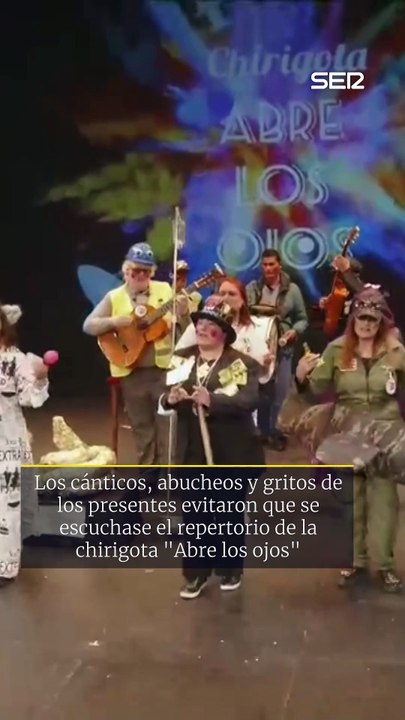 Frenan a la chirigota negacionista de Cádiz