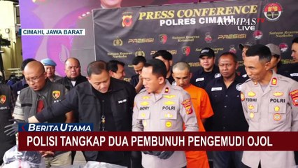 Polisi Tangkap Dua Pelaku Pembunuhan Pengemudi Ojol di Cimahi