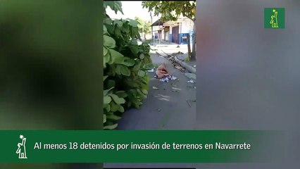 Al menos 18 detenidos por invasión de terrenos en Navarrete_1