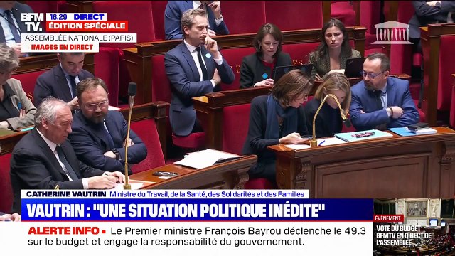 Budget de la Sécurité sociale: Catherine Vautrin défend devant les députés un texte probablement encore imparfait mais qui cherche à nous rassembler