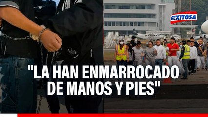 "La han enmarrocado de manos y pies": Denuncian maltrato a peruana que fue detenida en EE. UU.