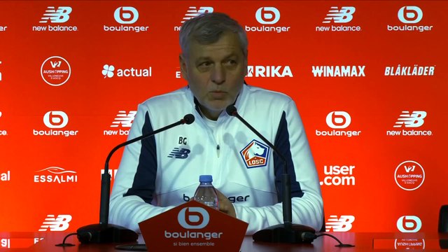 Genesio : «On prépare tous les matches avec respect» - Foot - Coupe - Lille