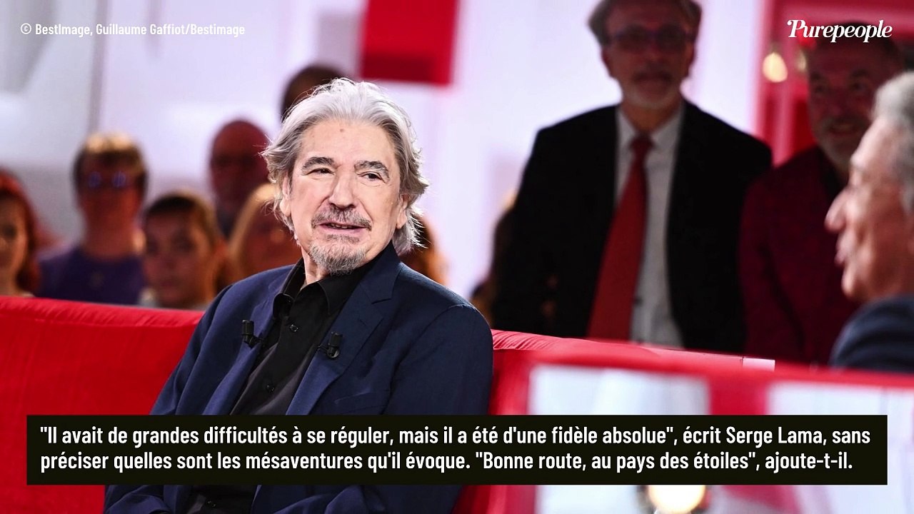 Ce chanteur français star des années 1970 est parti, Serge Lama salue son ami : "Il avait de grandes difficultés à se réguler, mais…"