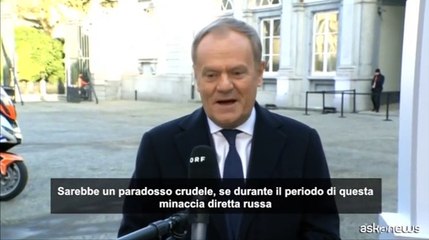 Ue, Tusk: "Fare di tutto contro queste stupide guerre commerciali"