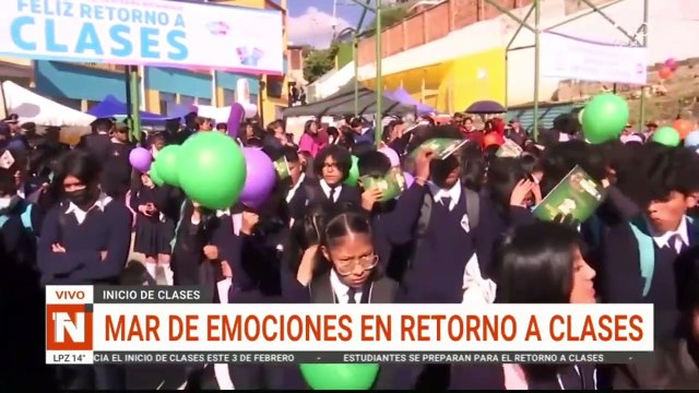 mar de emociones en retorno a clases