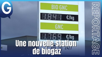 Reportage - A Pont-de-Claix, une station de GNC/BioGNV et un dépôt d'autocars