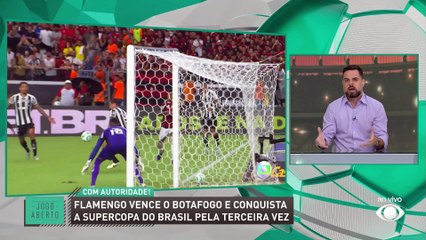 ‘Muito superior’, diz Renata Fan sobre a vitória do Flamengo sobre o Botafogo na Supercopa
