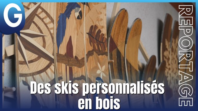 Reportage - Des skis personnalisables en bois