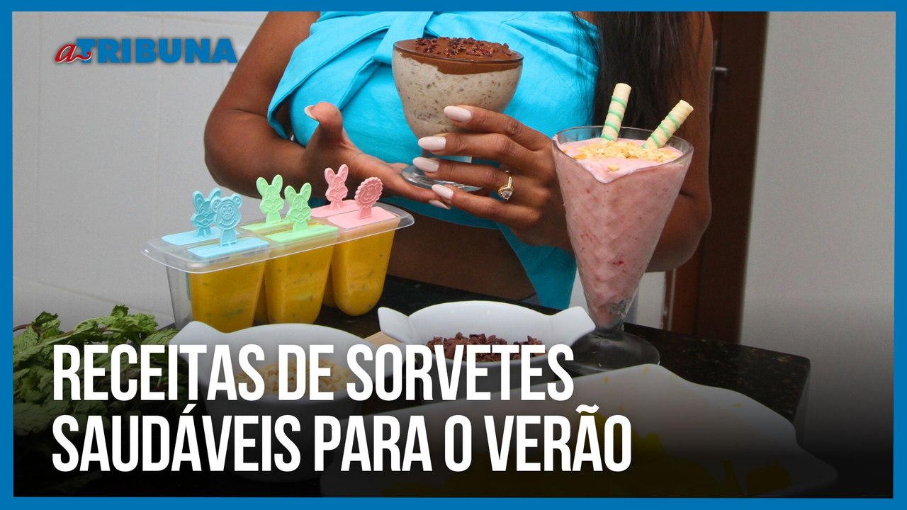 Aprenda a fazer receitas de sorvetes saudáveis para o verão | Como Fazer