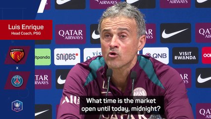 'As Emery said, we want competition' - Enrique