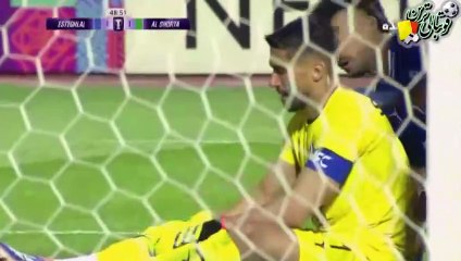 گل دوم بازی استقلال و الشرطه(عراق)