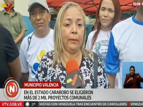 Carabobeños del mcpio. Valencia manifestaron clara participación en elección de proyectos comunales