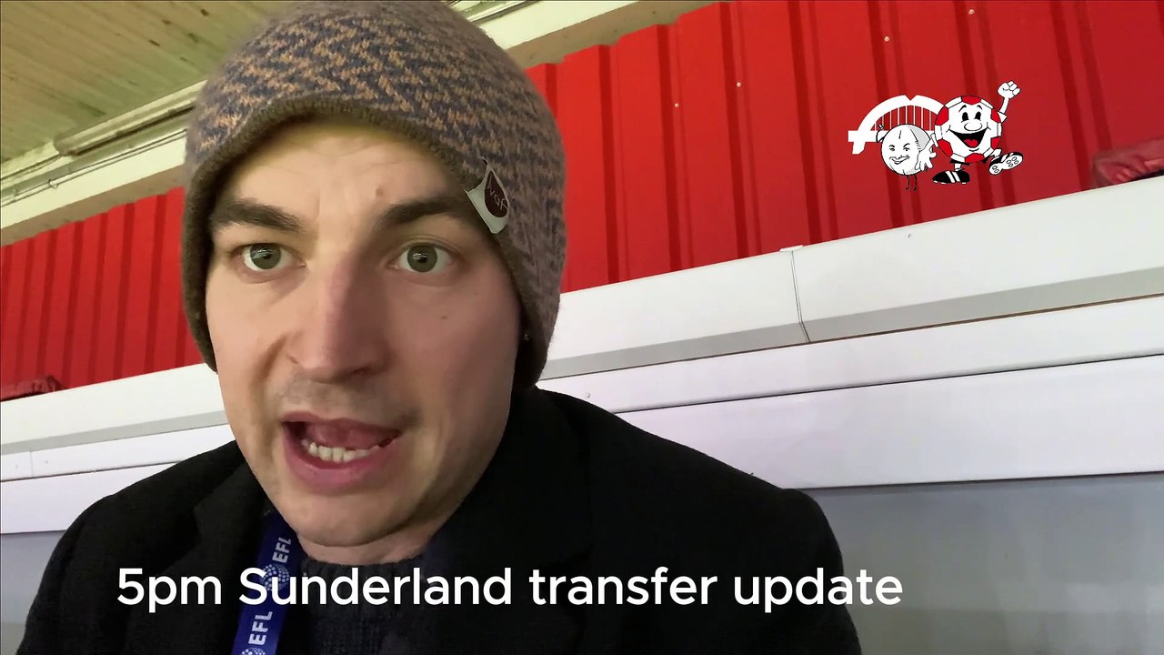 Deadline day latest: 5pm update on Sunderland's transfer plans