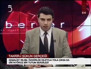 TAKRİR İ SÜKUN ATATÜRK VE ATATÜRKÇÜ KEMALİST REJİMİN DÜŞÜNCE ÖZGÜRLÜĞÜNE DARBESİ