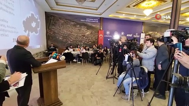 Ulusal ve uluslararası basın mensupları deprem bölgesi Adıyaman’da