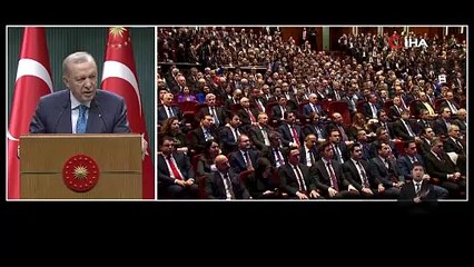 Cumhurbaşkanı Erdoğan: "Yaralar tamamen sarılmadan hak sahibi kardeşlerimiz ev ve işyerlerine kavuşmadan bize durmak dinlenmek yok"