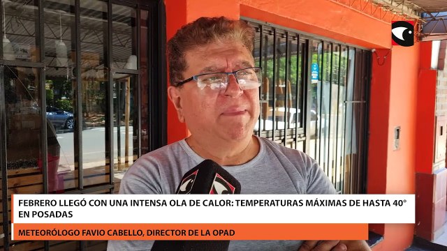 Febrero llegó con una intensa ola de calor temperaturas máximas de hasta 40° en Posadas