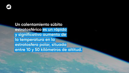 ¿Qué es un calentamiento súbito estratosférico? Meteored te lo aclara