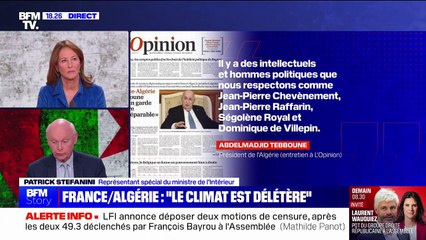"Je ne suis ni un ami ni un ennemi de l'Algérie": le message de Patrick Stephanini au gouvernement algérien