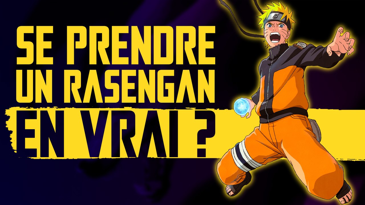 NARUTO | Se prendre un RASENGAN en VRAI, ça fait QUOI ?