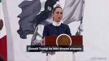 Presidente Scheinbaum annuncia accordo con Usa su rinvio dazi Messico