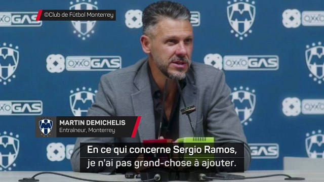 Monterrey - Demichelis a hâte de voir Sergio Ramos dans son équipe