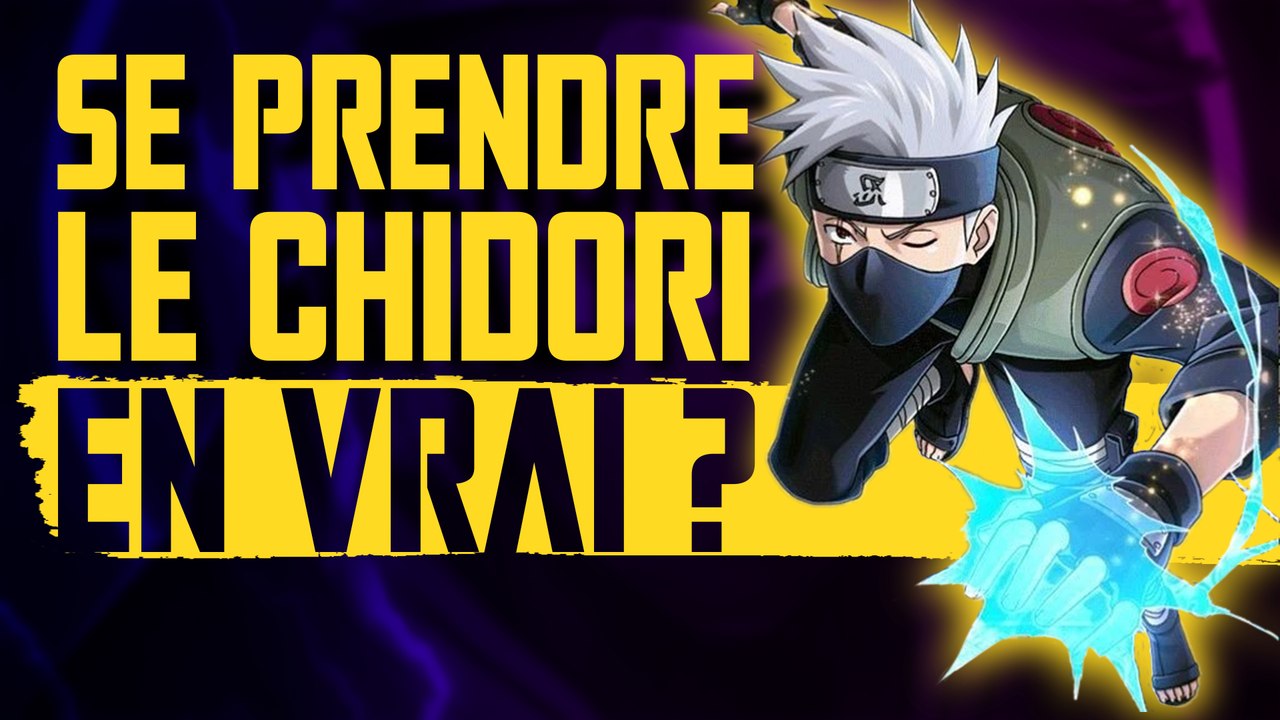 NARUTO : Se prendre le CHIDORI de KAKASHI en VRAI, ça fait quoi ?