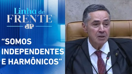 Barroso em discurso no STF: “Democracia tem lugar para todos” | LINHA DE FRENTE