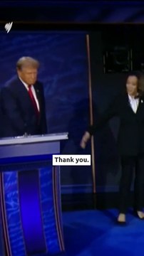 Presidential nominees Kamala Harris and Donald Trump have faced off in a fiery debate. Here are some of the key moments.