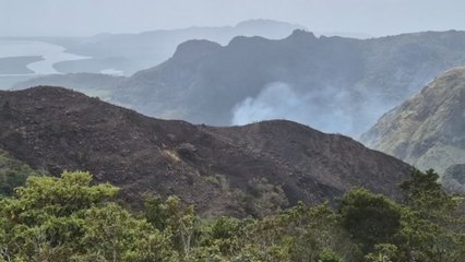 Incendio en el Parque Nacional Altos de Campana controlado a un 95%