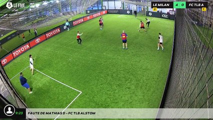 Faute de Mathias D - Fc Tlb Alstom