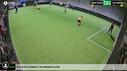 Faute de Younes B - Olympique Palois