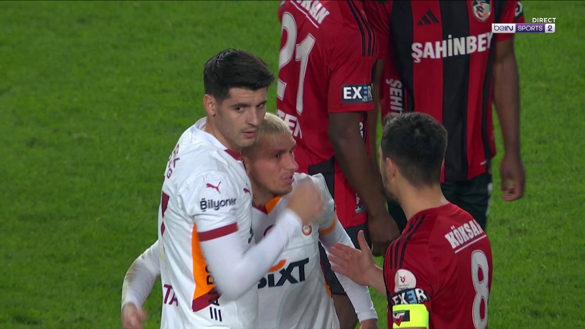 Süper Lig : Galatsaray fête l'arrivée de Morata par une victoire à Gaziantep