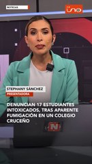 Denuncian 17 estudiantes intoxicados, tras aparente fumigación en un colegio cruceño