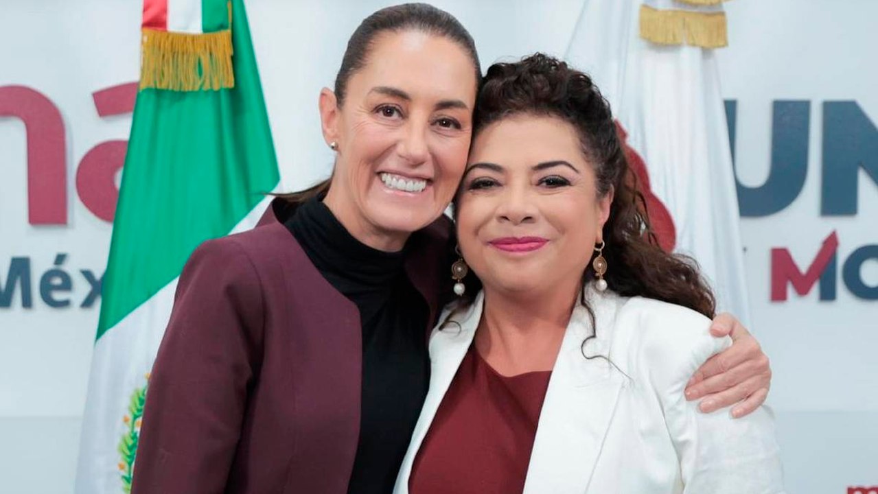 Clara Brugada respalda a Claudia Sheinbaum: "Tenemos mucha presidenta"