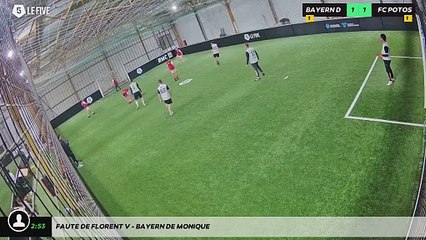 Faute de Florent V - Bayern De Monique