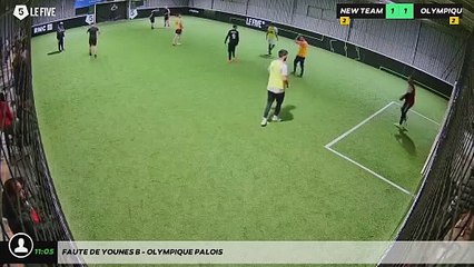 Faute de Younes B - Olympique Palois