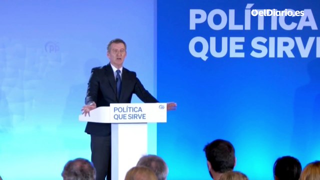 Feijóo: La oposición de tumbona, de sarao y de dedito levantado, que se la queden otros