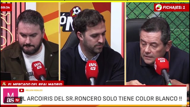 ¿Vendería Tomás Roncero a Vinicius?