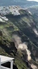 Santorini'den büyük kaçış! Ek uçak seferler... Peş peşe kalkan gemiler...