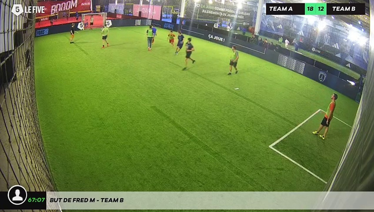 But de Fred M - Team B
