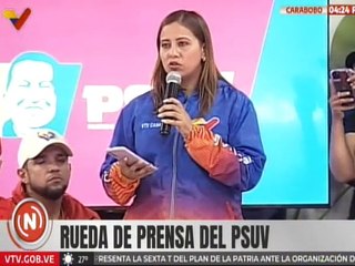 Primer Vpdte. del PSUV: La estructura extremista de la oposición está conformada por delincuentes