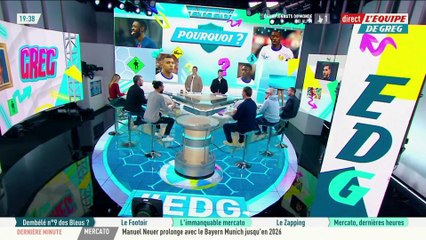 Pourquoi Dembélé doit être le numéro 9 des Bleus ? - L'Équipe de Greg - extrait