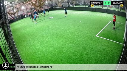 Faute de Mickael G - Rancho Fc